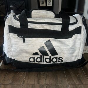 Adidas Black and gray  Men's Duffel Bag